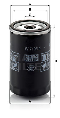 Oil Filter W 719/14