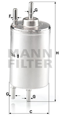 Fuel Filter WK 720/6